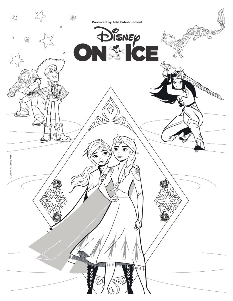 COLORING PAGES Fun The Official Site of Disney On Ice