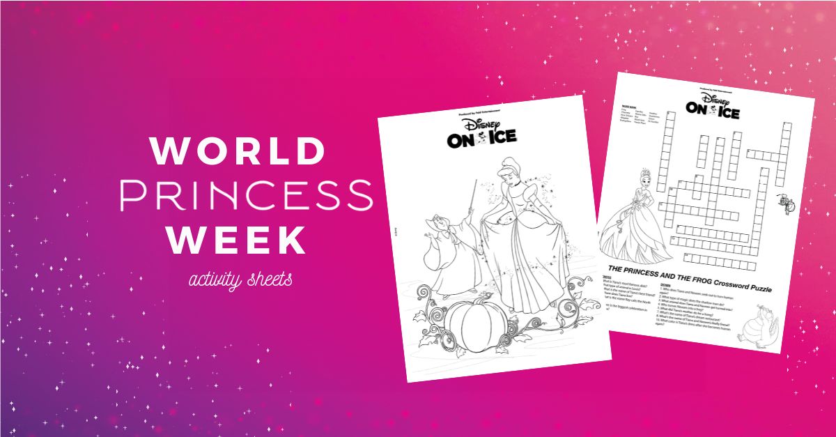 World Princess Week Activity Sheets